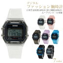 【Rakuten Fashion THE SALE 半額】デジタル 腕時計 レディース 日付カレンダー 防水 かわいい スケルトン 文字盤 見やすい 小ぶり 日付 曜日 日付カレンダー 透明 メンズ ユニセックス 新品 防水 おしゃれ シンプル 腕時計 人気 20代 30代 人気 見やすい スクエア
