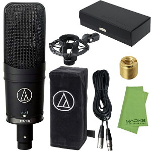 audio-technica �I�[�f�B�I�e�N�j�J AT4050 + TRUE DYNA TDXLR-05 + �}�[�N�X�I���W�i���N���X �Z�b�g�@�R���f���T�[�}�C�N