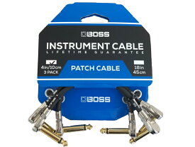 BOSS BPC-4-3 ［10cm×3本］　パッチケーブル＜メール便利用＞