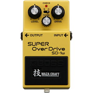 BOSS SUPER OverDrive SD-1w(J)/ZWAZA CRAFT made in JAPAN fyz敪Az