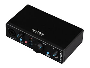 �y10/18�`�撅����ő�5,000�~OFF�N�[�|���zArturia �A�[�g���A MINIFUSE 1 BK �u���b�N�@�I�[�f�B�I�C���^�[�t�F�C�X
