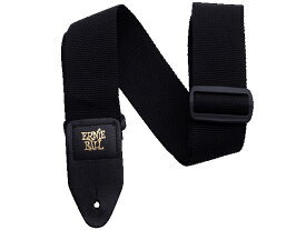 ERNIE BALL EB4037 POLYPRO STRAP BK ブラック アーニーボール ポリプロ ストラップ　【メール便利用】