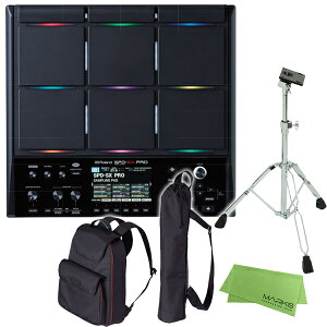 Roland ���[�����h SPD-SX PRO + ��p�X�^���h�E�\�t�g�P�[�X �Z�b�g�@�T���v�����O�p�b�h