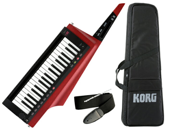 楽天市場】KORG コルグ RK-100S 2 レッド RK-100S2-RD キーター 