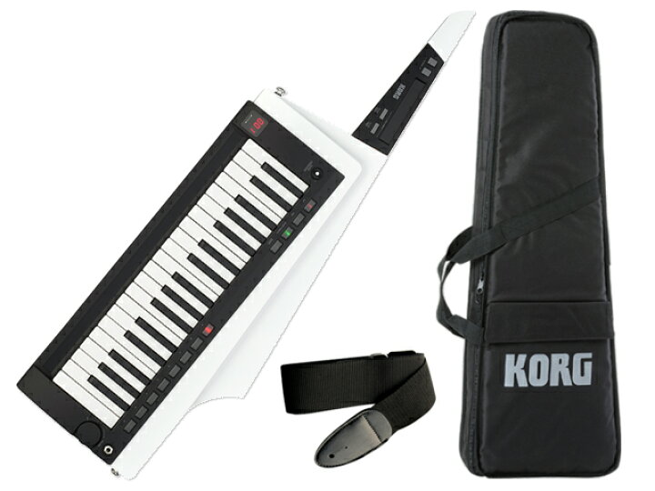 楽天市場】KORG RK-100S 2 ホワイト RK-100S2-WH キーター／ショルダー 