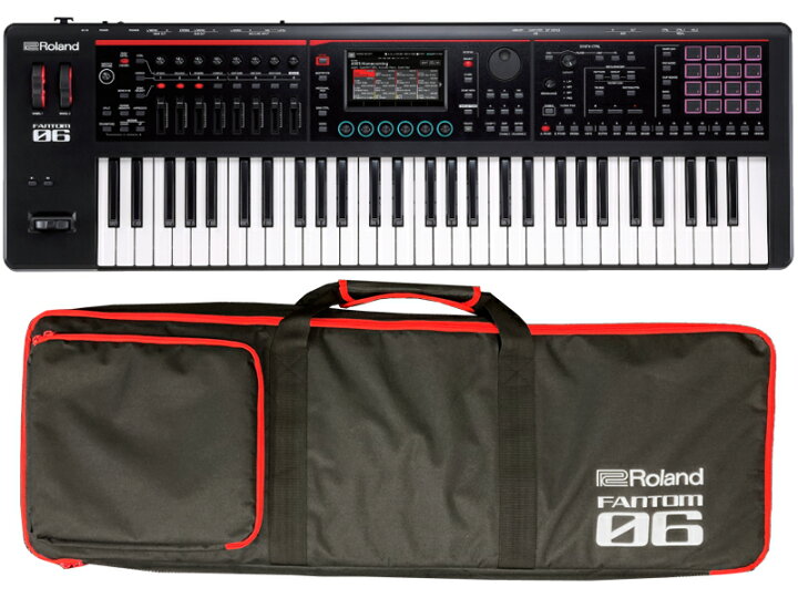 楽天市場】【即納可能】【専用ソフトケース付】Roland FANTOM-06 61 