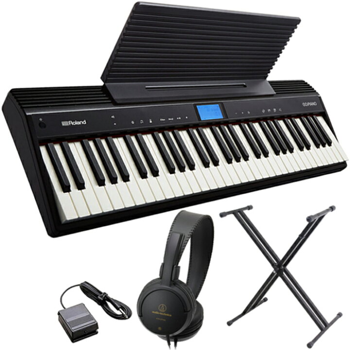 楽天市場】Roland ローランド GO:PIANO GO-61P ホームセット デジタル 