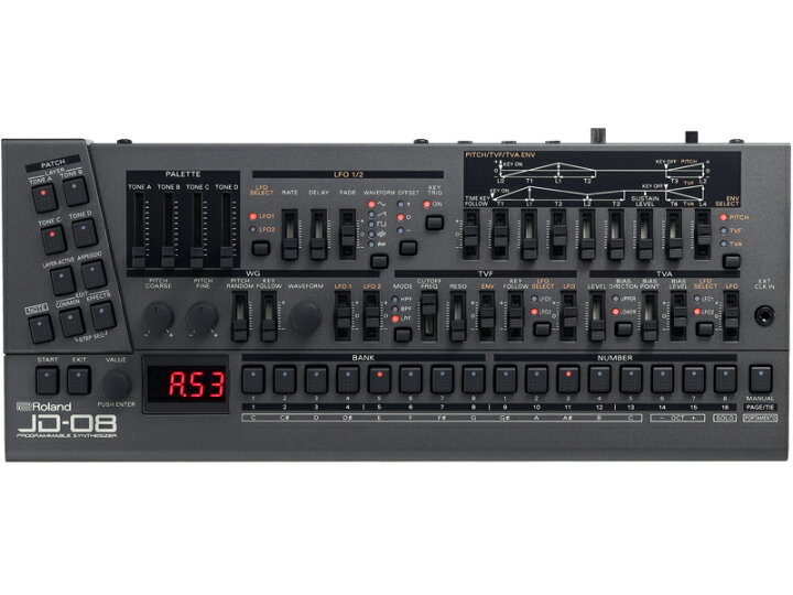 楽天市場】【即納可能】Roland Boutique JD-08（新品）【送料無料 