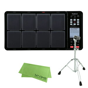 Roland OCTAPAD SPD-30-BK + PDS-20 �Z�b�g [�u���b�N���f��]�@�f�W�^���p�[�J�b�V����
