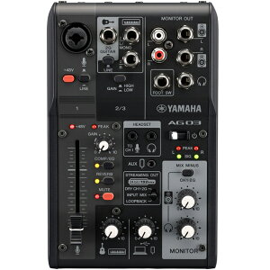 YAMAHA AG03MK2 B ubN@CuXg[~O~LT[