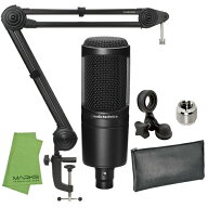 audio-technica オーディオテクニカ AT2020 + AT8700J セット　コンデンサーマイク + マイクロホンブーム…