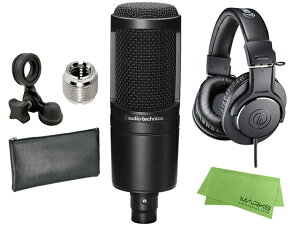 audio-technica AT2020 + ATH-M20X@RfT[}CN wbhzyz敪Bz