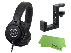 audio-technica �I�[�f�B�I�e�N�j�J ATH-M40x + �w�b�h�z���n���K�[ AT-HPH300 �Z�b�g [�}�[�N�X�E�I���W�i���N���X�t]�@�w�b�h�z��