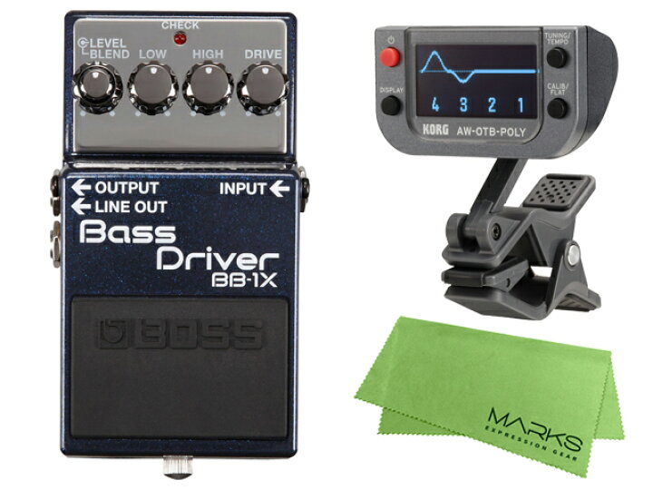 楽天市場】【即納可能】BOSS Bass Driver BB-1X + KORG AW-OTB-POLY + 
