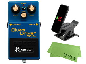 BOSS Blues Driver BD-2w (J) + KORG Pitchclip 2 PC-2 + �}�[�N�X�I���W�i���N���X �Z�b�g�@�R���p�N�g�G�t�F�N�^�[