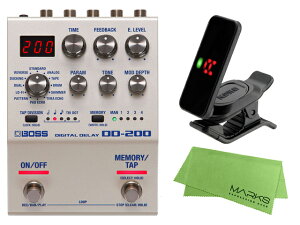 BOSS DD-200 + KORG Pitchclip 2 PC-2 + }[NXIWiNX Zbg@GtFN^[^fBCyz敪Az