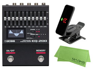 BOSS EQ-200 + KORG Pitchclip 2 PC-2 + }[NXIWiNX Zbg@GtFN^[^CRCU[yz敪Az