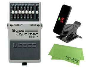 BOSS Bass Equalizer GEB-7 + KORG Pitchclip 2 PC-2 + �}�[�N�X�I���W�i���N���X �Z�b�g�@�R���p�N�g�G�t�F�N�^�[
