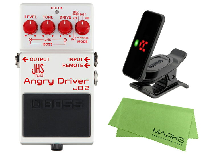 楽天市場】BOSS Angry Driver JB-2 + KORG Pitchclip 2 PC-2 +  
