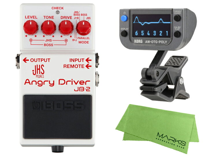 楽天市場】【即納可能】BOSS Angry Driver JB-2 + KORG AW-OTG-POLY + 