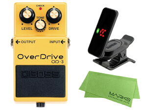 BOSS OverDrive OD-3 + KORG Pitchclip 2 PC-2 + �}�[�N�X�I���W�i���N���X �Z�b�g�@�R���p�N�g�G�t�F�N�^�[