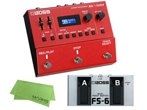BOSS RC-500 + FS-6 Zbg@GtFN^[yz敪Bz