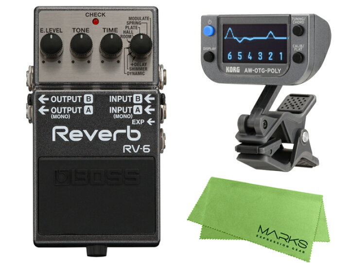 楽天市場】【即納可能】BOSS Reverb RV-6 + KORG AW-OTG-POLY + 