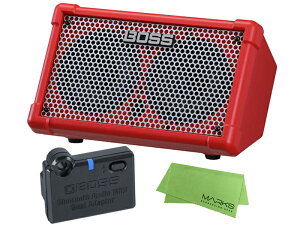 BOSS CUBE STREET II RED�mCUBE-ST2-R�n+ BT-DUAL �Z�b�g Battery-Powered Stereo Amplifier