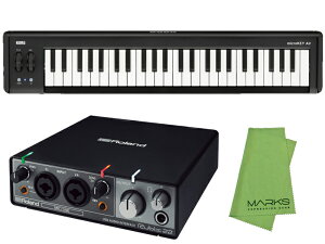 Roland Rubix22 + KORG microKEY2-49AIR Zbg@I[fBIC^[tFCXyz敪DzyP-2z