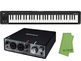 Roland ローランド Rubix22 + KORG microKEY2-61AIR セット　オーディオインターフェイス