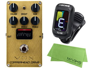 VOX COPPERHEAD DRIVE [VE-CD] + BOSS TU-02 Zbg@^ǃAv^GtFN^[yz敪Az