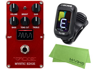 VOX ���H�b�N�X MYSTIC EDGE [VE-ME] + BOSS TU-02 �Z�b�g�@�^��ǃA���v�^�G�t�F�N�^�[