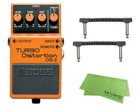 【即納可能】BOSS TURBO Distortion DS-2+ WARWICK パッチケーブル 2本+ クロス セット（新品）【送料無料】【区分A】