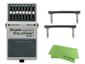 【即納可能】BOSS Bass Equalizer GEB-7+ WARWICK パッチケーブル 2本+ クロス セット（新品）【送料無料】【区分A】