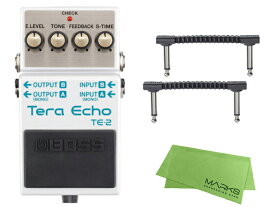 BOSS Tera Echo TE-2+ WARWICK パッチケーブル 2本+ クロス セット（新品）【送料無料】【区分A】