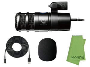 audio-technica AT2040USB + ��p�E�C���h�X�N���[��AT8176 + �}�[�N�X�N���X�Z�b�g�@�_�C�i�~�b�NUSB�}�C�N���z��