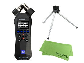 ZOOM H1essential + ミニ3脚 + マークスクロスセット　ハンディーレコーダー