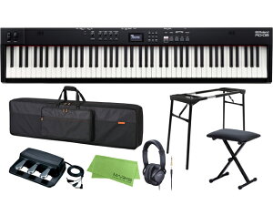 Roland ���[�����h RD-08 �P�[�X+�X�^���h+�`�F�A+3�{�y�_�� �Z�b�g�@�X�e�[�W�s�A�m