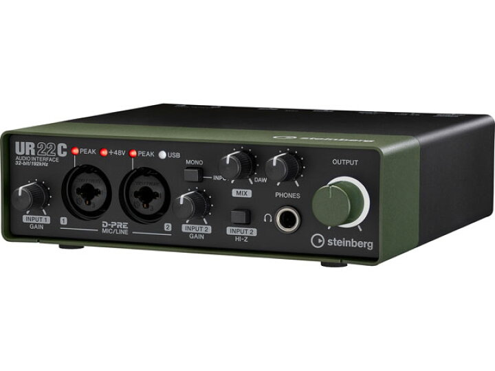 楽天市場】【即納可能】STEINBERG UR22C GN（新品）【送料無料】【区分 