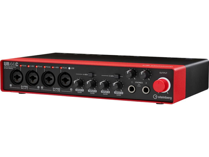 楽天市場】STEINBERG UR44C RD オーディオインターフェイス【配送区分B 
