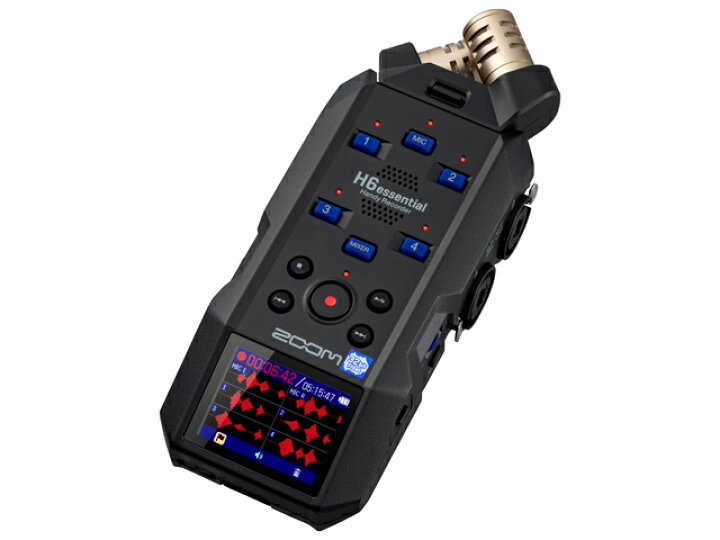 楽天市場】ZOOM H6essential ハンディーレコーダー【配送区分A 