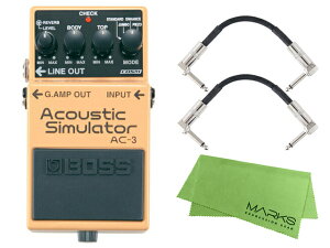 BOSS Acoustic Simulator AC-3 + �����_�C���p�b�`�P�[�u��2�{ �Z�b�g�m�}�[�N�X�E�I���W�i���N���X�t�n�@�R���p�N�g�G�t�F�N�^�[