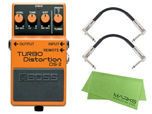 BOSS TURBO Distortion DS-2 + �����_�C���p�b�`�P�[�u��2�{ �Z�b�g�m�}�[�N�X�E�I���W�i���N���X�t�n�@�R���p�N�g�G�t�F�N�^�[