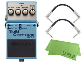 BOSS Multi Overtone MO-2 + モリダイラパッチケーブル2本 セット［マークス・オリジナルクロス付］　エフェクター【配送区分A】