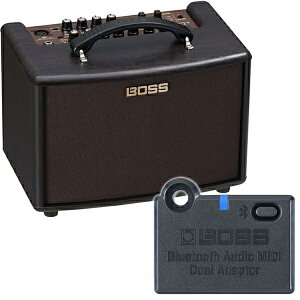 BOSS �{�X AC-22LX + BT-DUAL�@�A�R�[�X�e�B�b�N�A���v