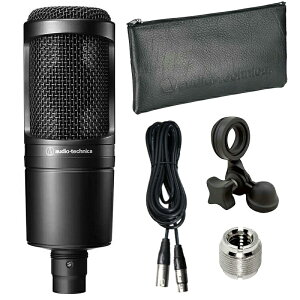 audio-technica �I�[�f�B�I�e�N�j�J AT2020 + TRUE DYNA TDXLR-05 �Z�b�g�@�R���f���T�[�}�C�N