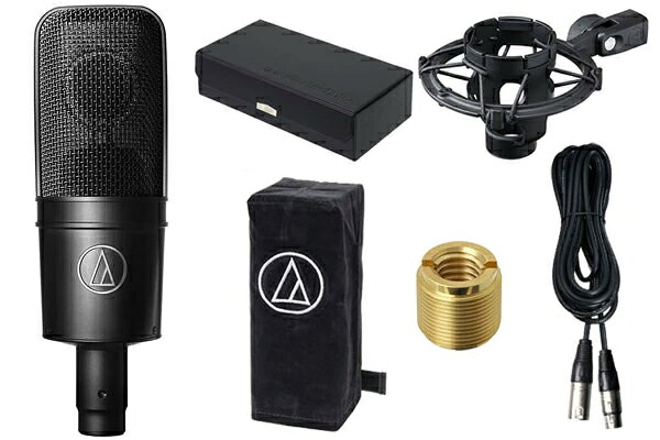 【先着限定最大5,000円OFFクーポン9/18～】audio-technica オーディオテクニカ AT4040 + TRUE DYNA TDXLR-05 セット　コンデンサーマイク
