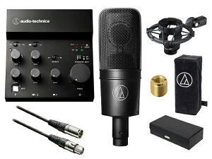 audio-technica �I�[�f�B�I�e�N�j�J AT4040 + AT-UMX3 + XLR-XLR �P�[�u�� �Z�b�g�@USB�I�[�f�B�I�~�L�T�[