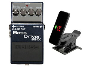 �y�撅����ő�5,000�~OFF�N�[�|��9/18�`�zBOSS �{�X Bass Driver BB-1X + KORG Pitchclip 2 PC-2�@�R���p�N�g�G�t�F�N�^�[