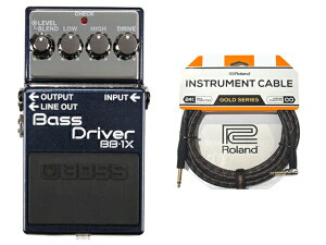 �y�撅����ő�5,000�~OFF�N�[�|��9/18�`�zBOSS �{�X Bass Driver BB-1X + Roland �P�[�u�� �Z�b�g�@�R���p�N�g�G�t�F�N�^�[